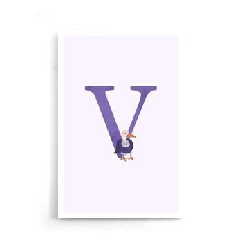 Alphabet V - Affiche - 20 x 30 cm 6