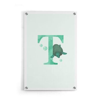 Alphabet T- Affiche - 60 x 90 cm 6