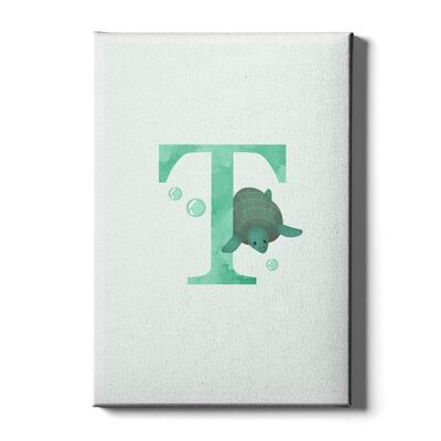 Alphabet T- Toile - 120 x 180 cm