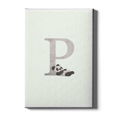 Alphabet P - Poster - 13 x 18 cm