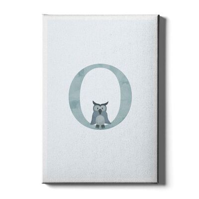 Alphabet O- Poster con cornice - 40 x 60 cm