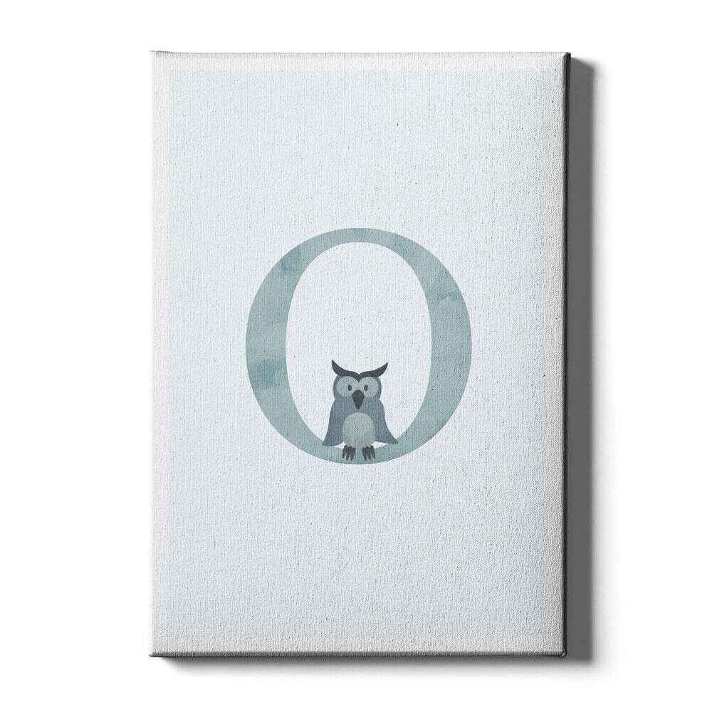 Alphabet O- Poster con cornice - 50 x 70 cm