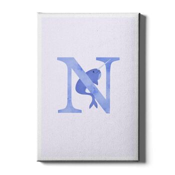 Alphabet N - Plexiglas - 30 x 45 cm 1