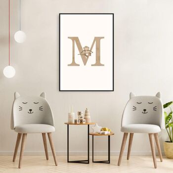 Alphabet M - Affiche - 120 x 180 cm 5