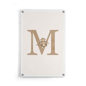 Alphabet M - Plexiglas - 30 x 45 cm 6