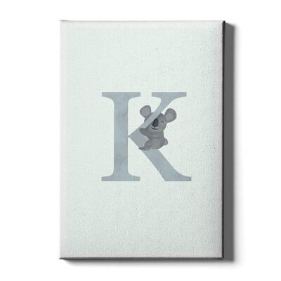 Alphabet K - Canvas - 30 x 45 cm
