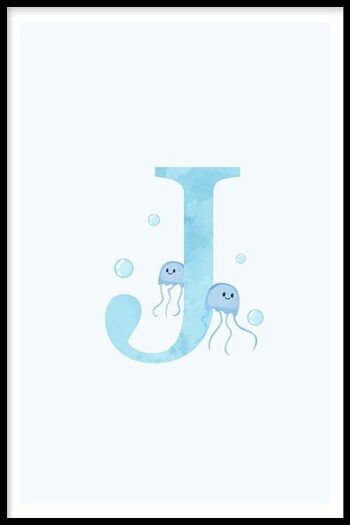 Alphabet J - Affiche - 60 x 90 cm 2