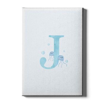 Alphabet J - Toile - 120 x 180 cm 1