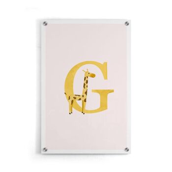 Alphabet G - Affiche - 80 x 120 cm 4