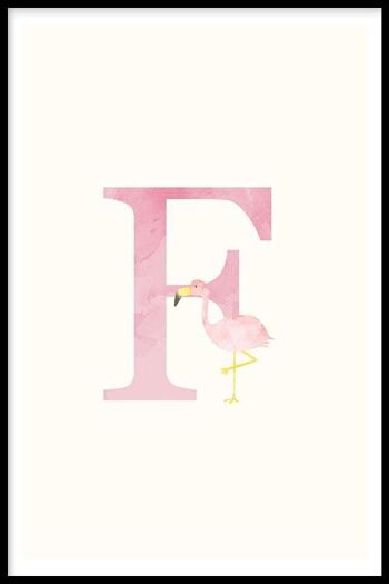 Alphabet F - Affiche - 13 x 18 cm 1