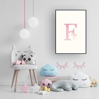 Alphabet F - Affiche - 13 x 18 cm 4