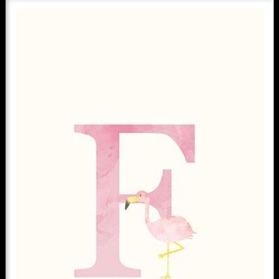 Alfabet F - Canvas - 40 x 60 cm