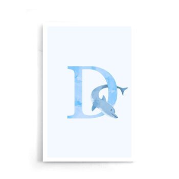 Alphabet D - Affiche - 13 x 18 cm 7