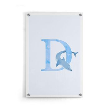 Alphabet D - Affiche - 60 x 90 cm 5