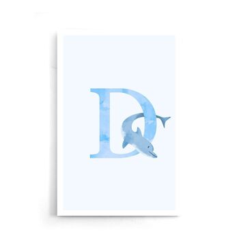 Alphabet D - Affiche - 60 x 90 cm 7