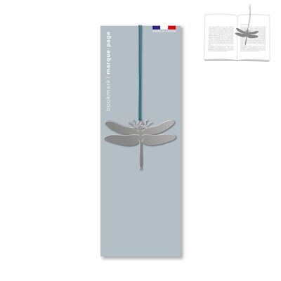 Metall Lesezeichen - Libelle