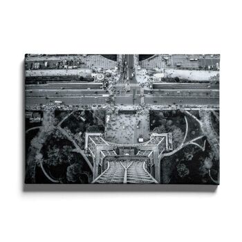 Vue aérienne de la Tour Eiffel - Affiche encadrée - 20 x 30 cm 6