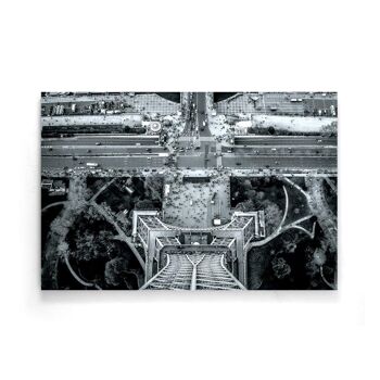 Vue aérienne de la Tour Eiffel - Toile - 40 x 60 cm 7