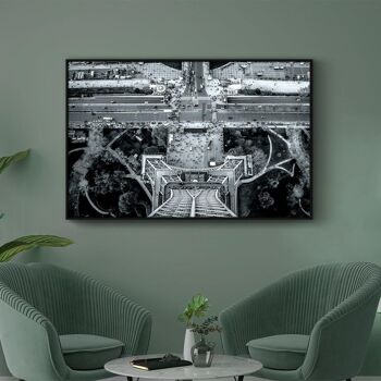 Tour Eiffel vue plongeante - Plexiglas - 120 x 180 cm 3