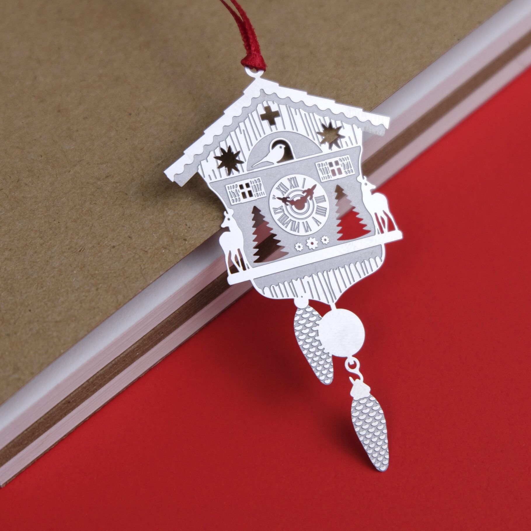 Segnalibro in metallo - Cuculo