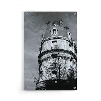 Architecture à Paris - Affiche encadrée - 50 x 70 cm 5