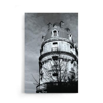Architecture à Paris - Affiche encadrée - 50 x 70 cm 7