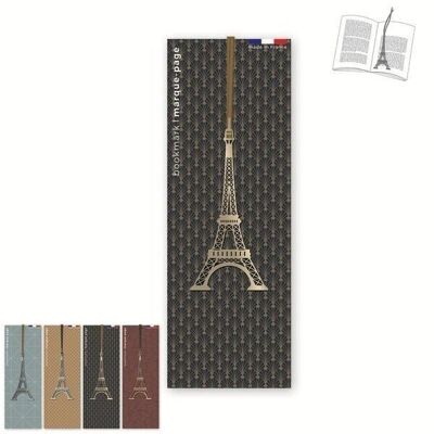 Metal bookmark - Paris - 4 colors to choose from