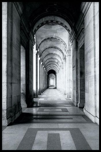Couloir de Paris - Plexiglas - 40 x 60 cm 1