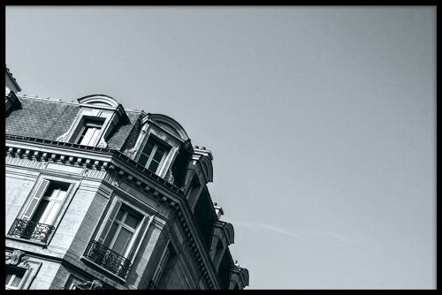 Hoek Gebouw- Poster - 40 x 60 cm