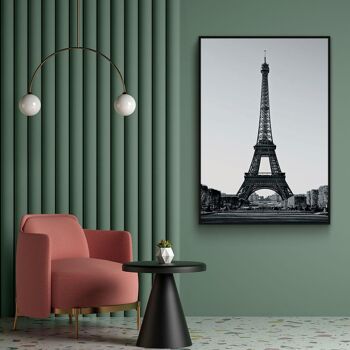 La Tour Eiffel - Toile - 30 x 45 cm 2