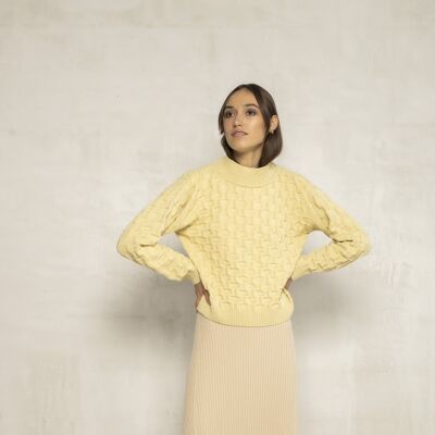 Yellow Merion Sweater Frieda