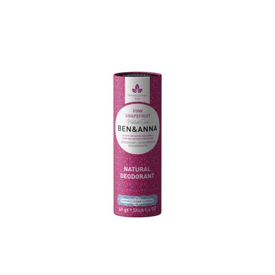 Natural deodorant in tube - Pink Grapefruit - 40g