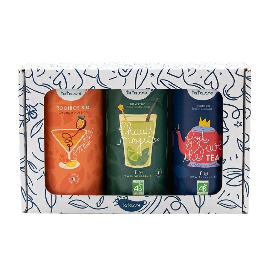 Organic tea discovery set – fresh and classic selection