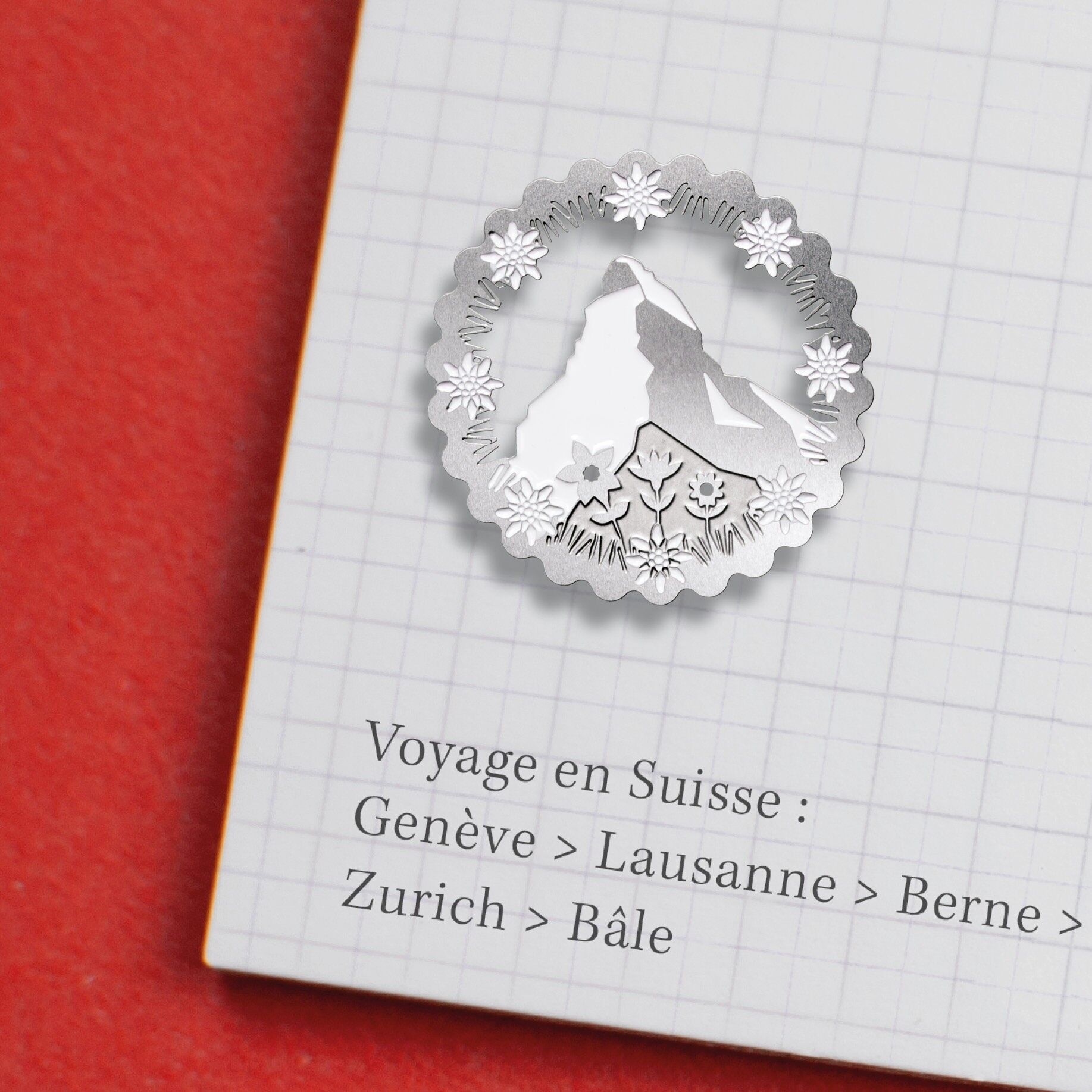 Magnet en métal - Cervin