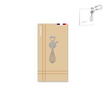 Présentoir plein de 32 marque-pages et 32 magnets "cuisine" + présentoir offert 5