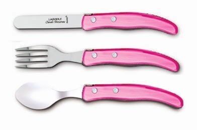 Set 3 pezzi per bambini Berlingot rosa