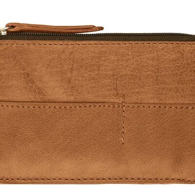 Cards & Coins Wallet - Camel