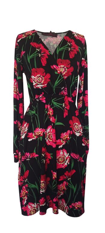 Robe Amelia pivoines