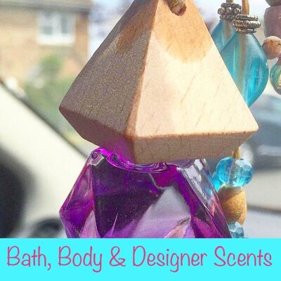 Aromas de baño, corporales y de diseño - Ambientadores para el hogar y el coche - Angelic