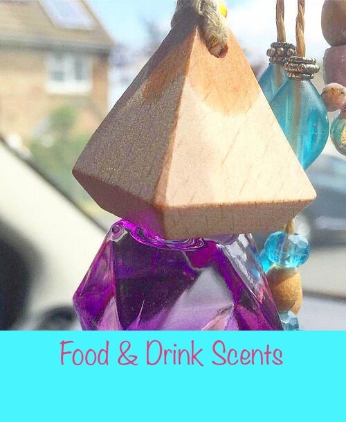 Food and Drink Scents - Car & Home Fresheners - Amber & Sweet Orange