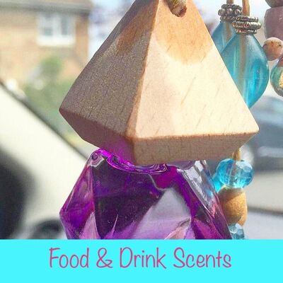 Food and Drink Scents - Car & Home Fresheners - Amber & Sweet Orange