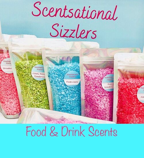 Food and Drink Scents - Sizzler Pouches - 250g - Cola Sweets