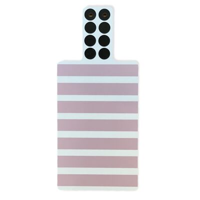 Cutting board / pink stripes