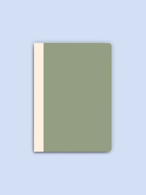 sous-bois - Notebook A6 - green