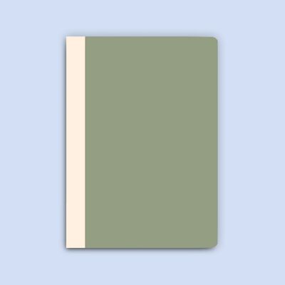 sous-bois - Cuaderno A6 - verde