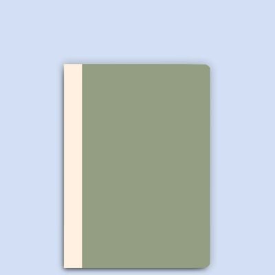 sous-bois - Notebook A6 - green
