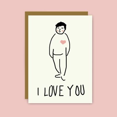 sous-bois - Greeting card - un amour