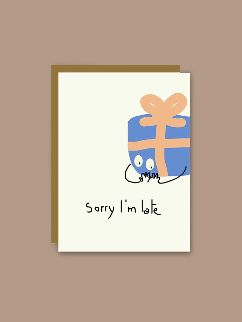sous-bois - Biglietto di auguri - Sono in ritardo