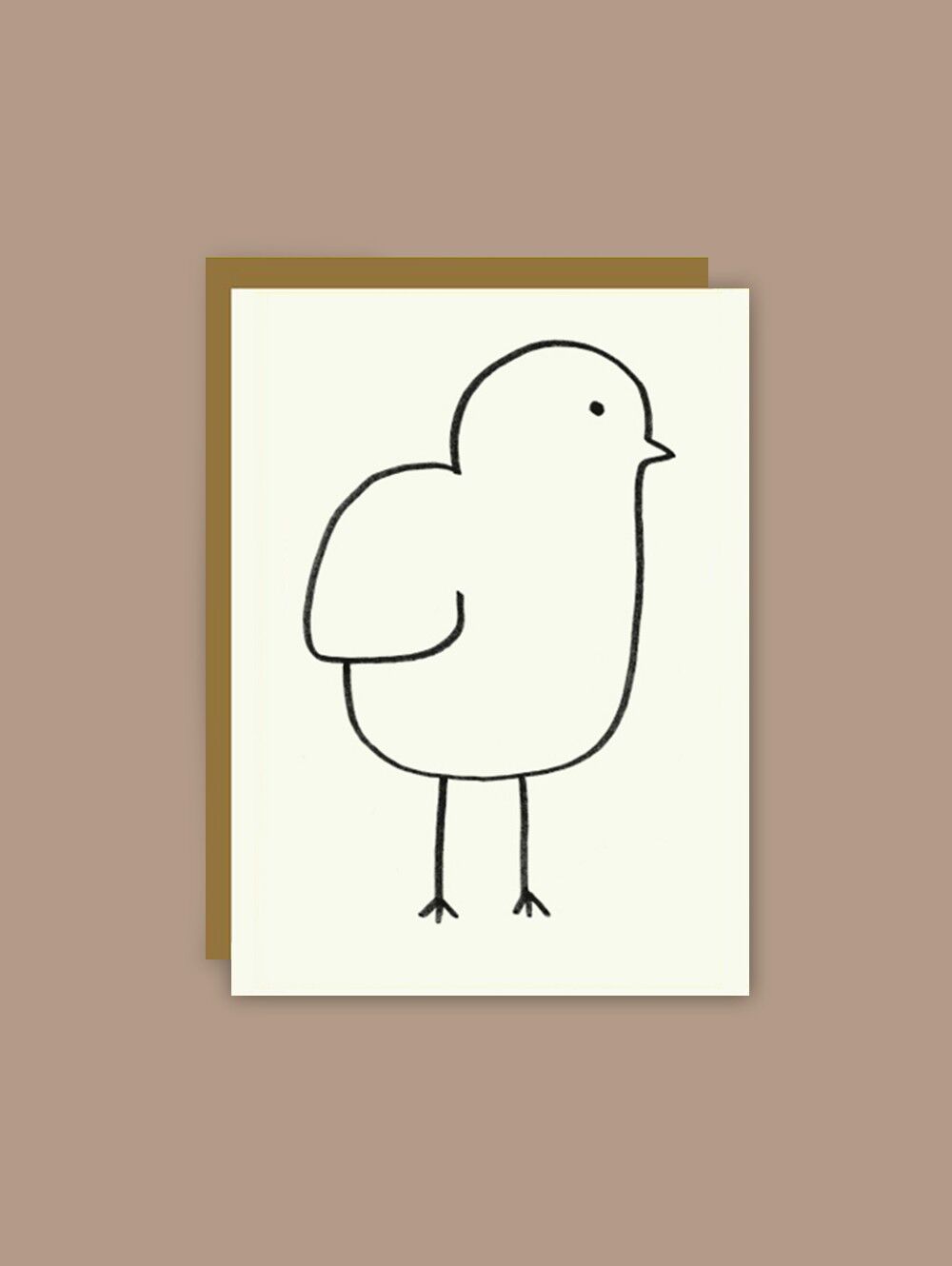 sous-bois - Biglietto di auguri - poussin
