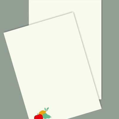 sous-bois - Letter Paper - Fruits